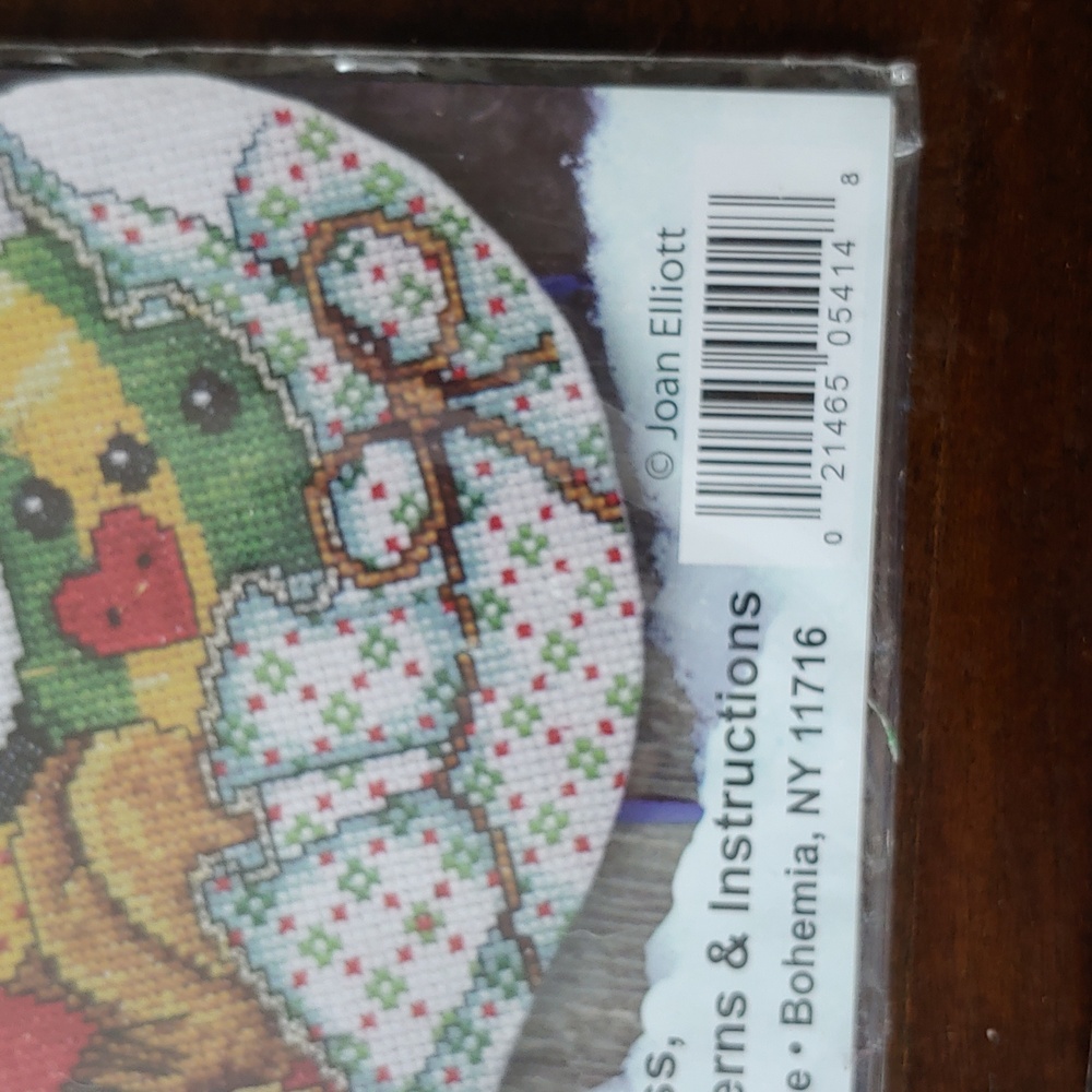 Christmas Cross Stitch Stocking Kit - Picture 4 of 4